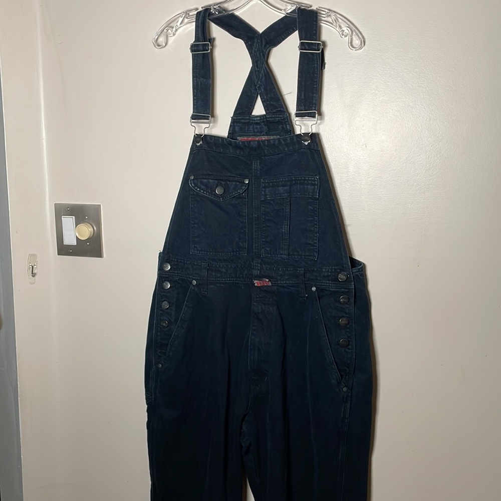 Results Workwear Bib Overalls denim Tall 36